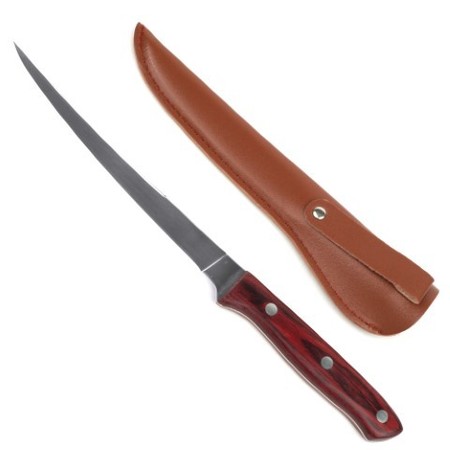 Leisure Sports Leisure Sports Filet Knife with Sheath - 12.25 inches 365982TMM